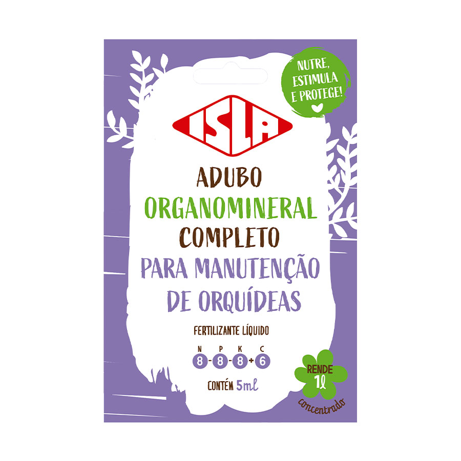 Adubo Isla Fertigarden para Orquídeas 5ml