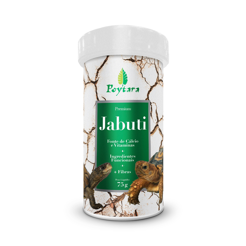 Alimento Poytara para Jabuti