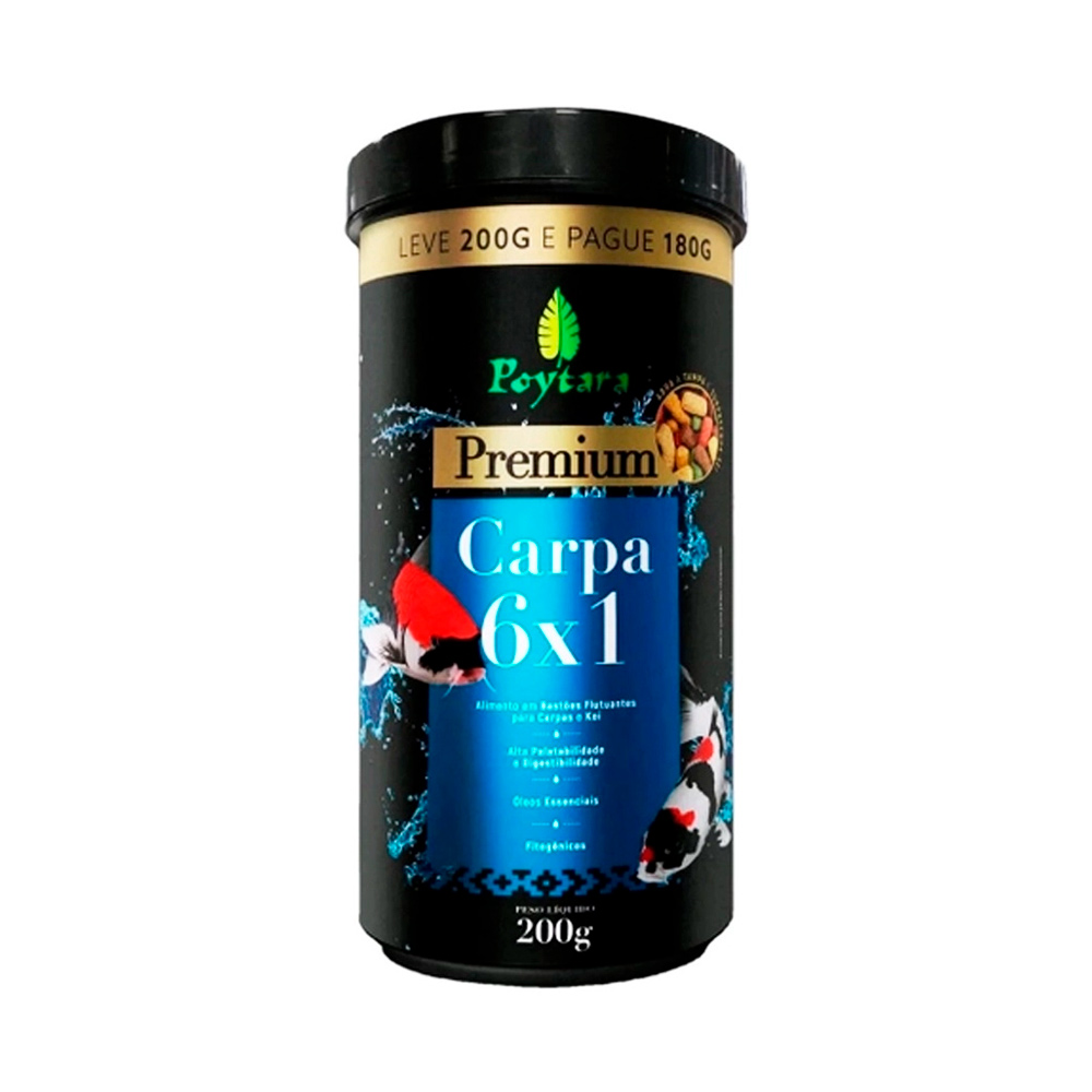 Alimento Poytara para Carpa 6x1