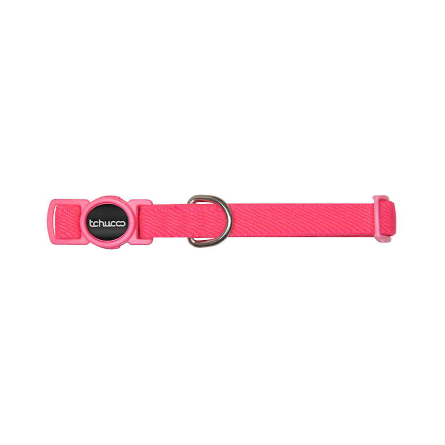 Coleira Tchucoo Cat Fluor Rosa para Gatos