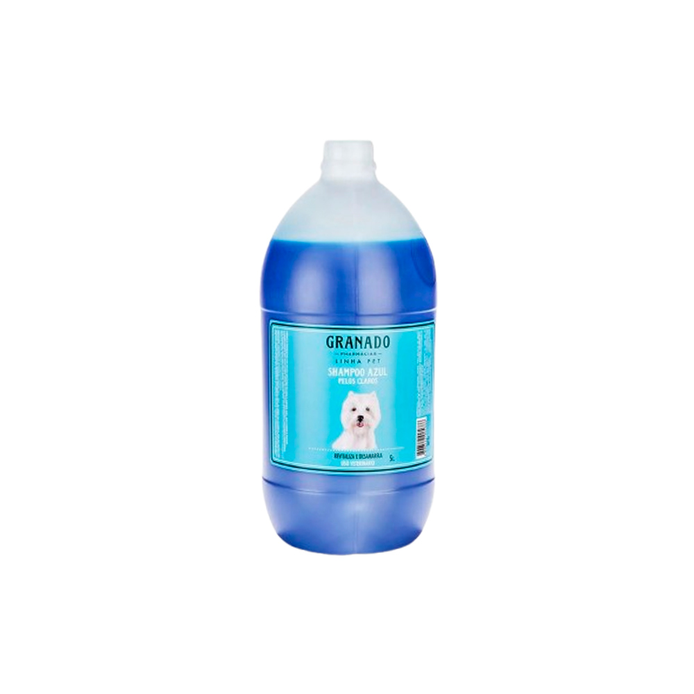Shampoo Granado Azul Pet para Cães e Gatos 5L