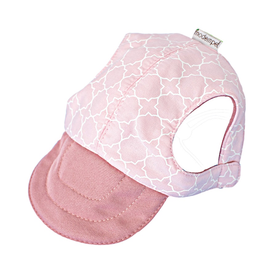 Boné Modernpet Rosa Bebê para Cães - Estampas Sortidas