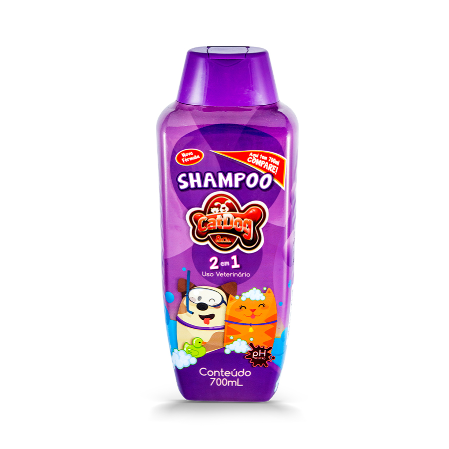 Shampoo 2 em 1 CatDog - 700 ml