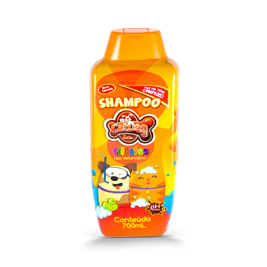 Shampoo Filhotes CatDog - 700 ml