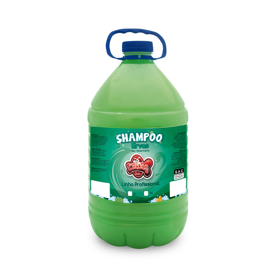 Shampoo Ervas 5L CatDog
