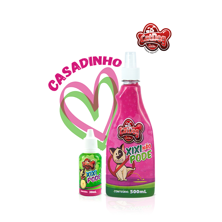Kit Xixi Pode e Xixi Não Pode CatDog