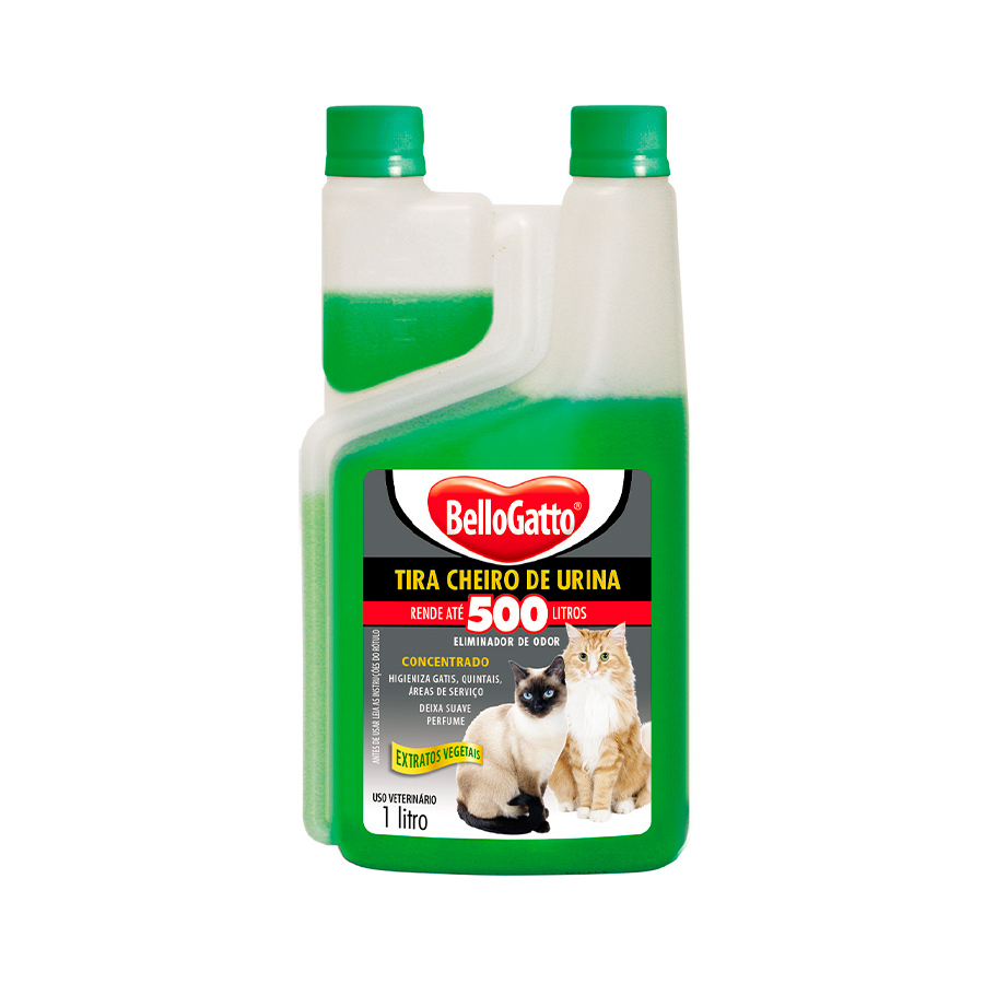 Desinfetante Concentrado Extratos Vegetais Bellogatto - 1L