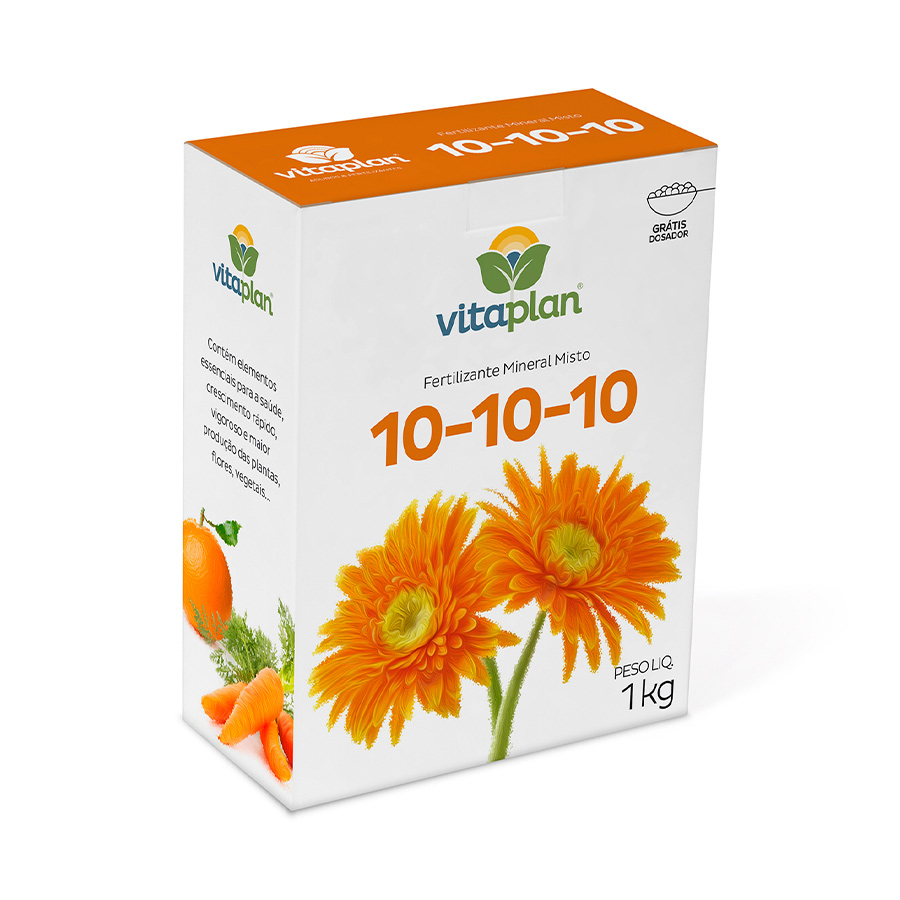 Fertilizante Vitaplan 10.10.10 - 1kg