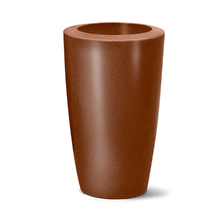 Vaso Terraza Classic Cônico Ferrugem - 46