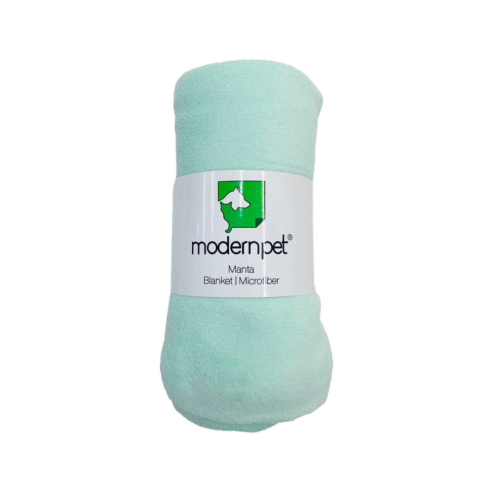 Manta Microfibra Verde para Cães Modernpet