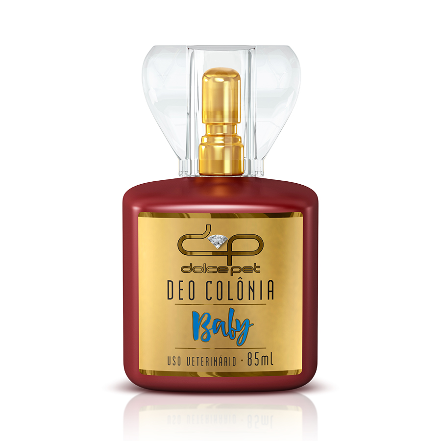 Deo Colônia Dolce Pet Baby para Cães e Gatos - 85 ml