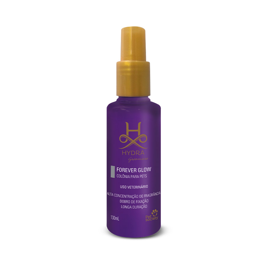Colônia Hydra Groomers Forever Glow para Cães e Gatos 130 ml