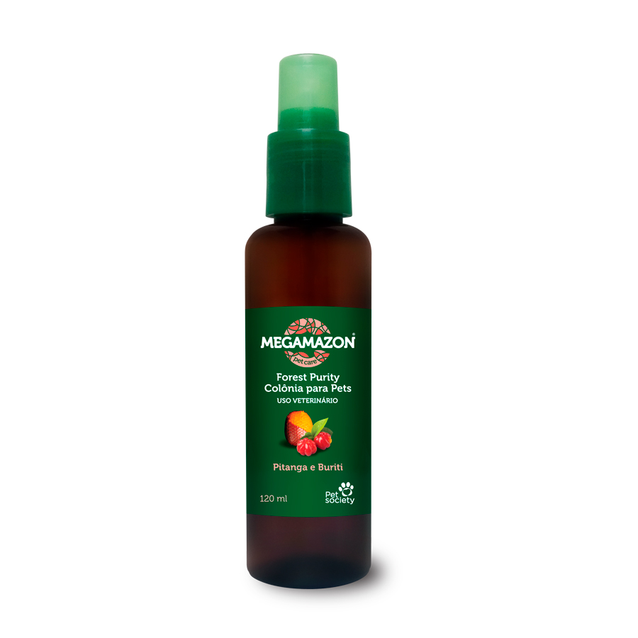 Body Splash Megamazon Forest Purity Pitanga e Buriti para Cães e Gatos