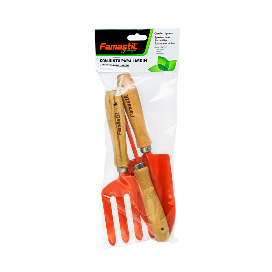 Conjunto para Jardim Famastil em Metal com 3 Peças