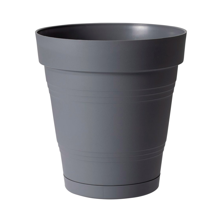 Vaso West Garden Porto Acoplado Cinza