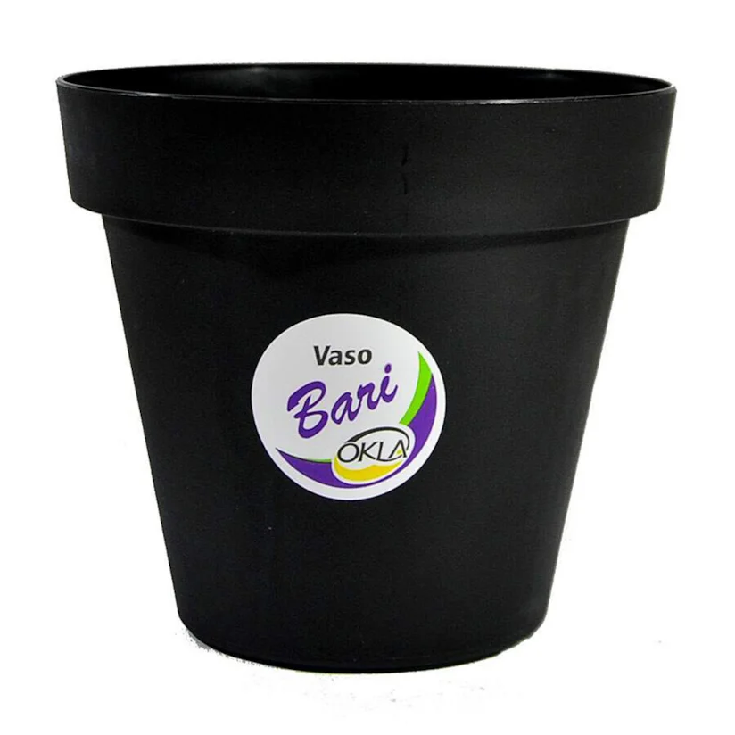 Vaso Bari Preto Okla 3L