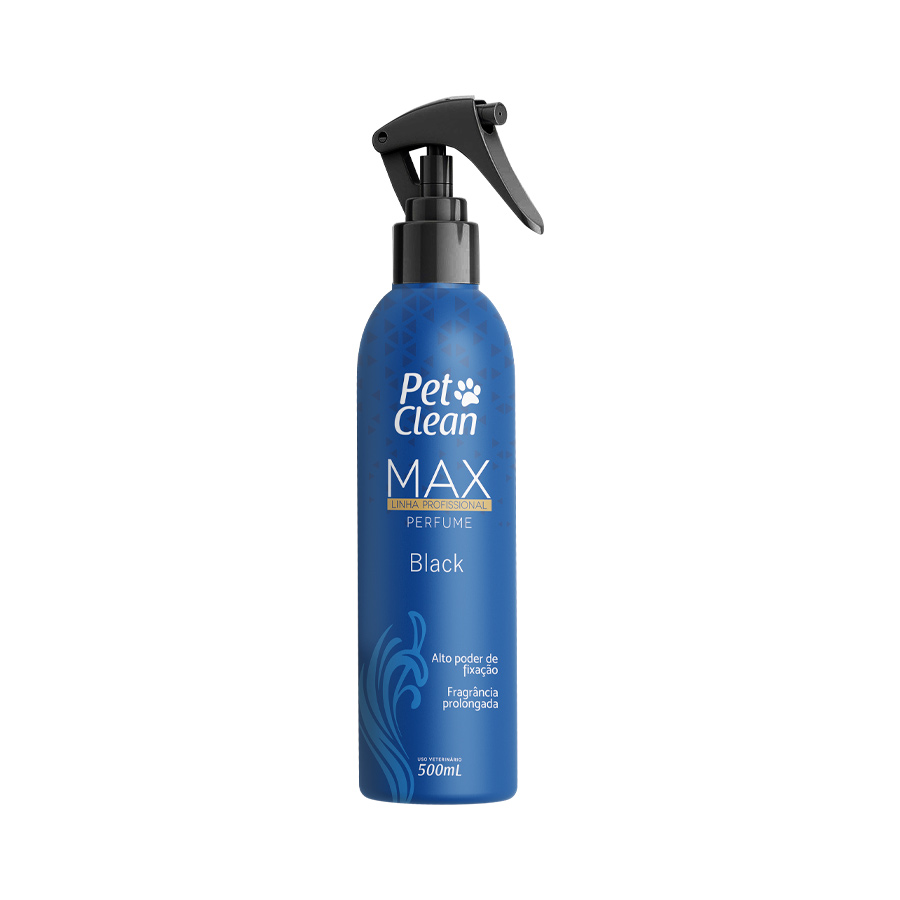 Perfume Pet Clean Max Black 500ml