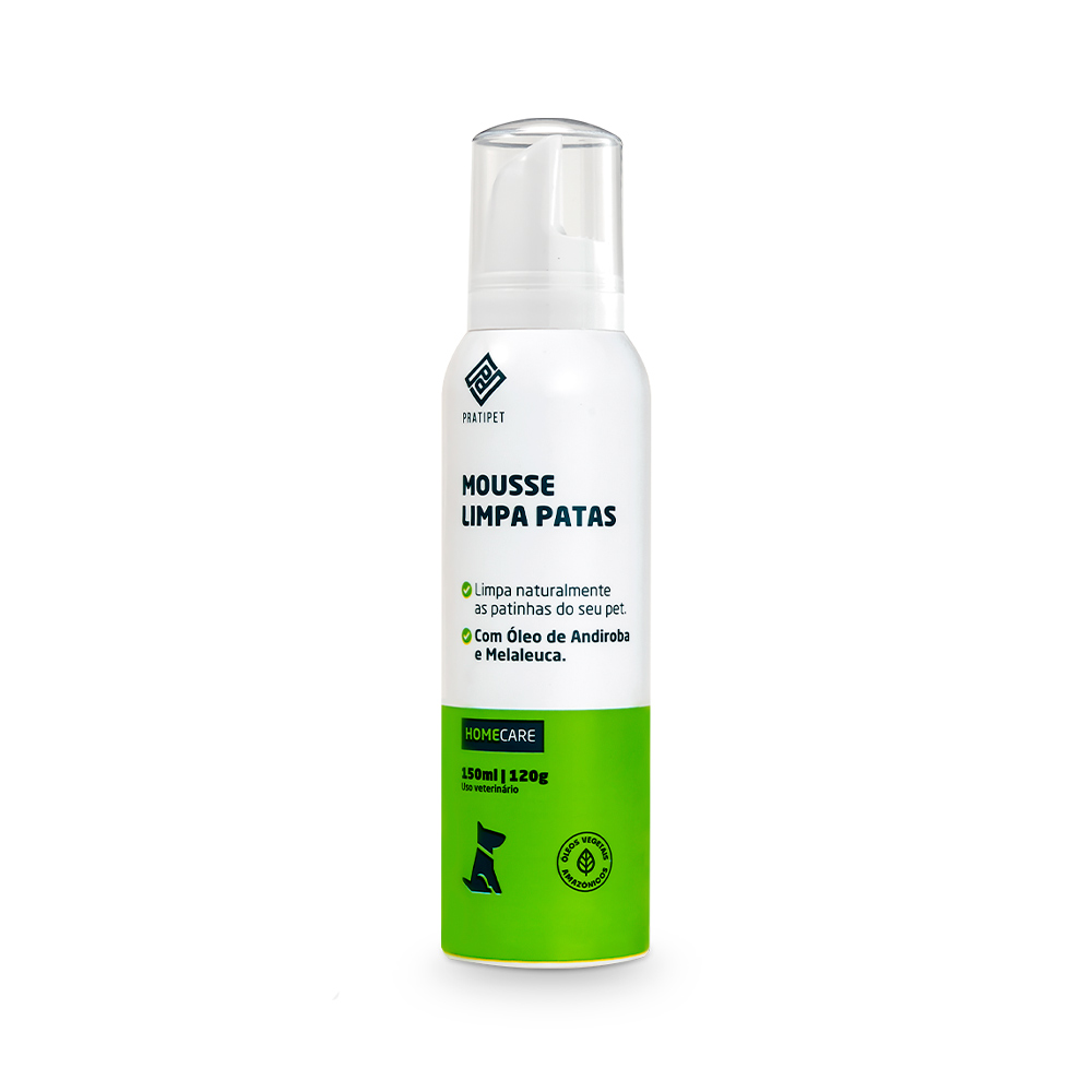 Mousse Limpa Patas Pratipet 150ml