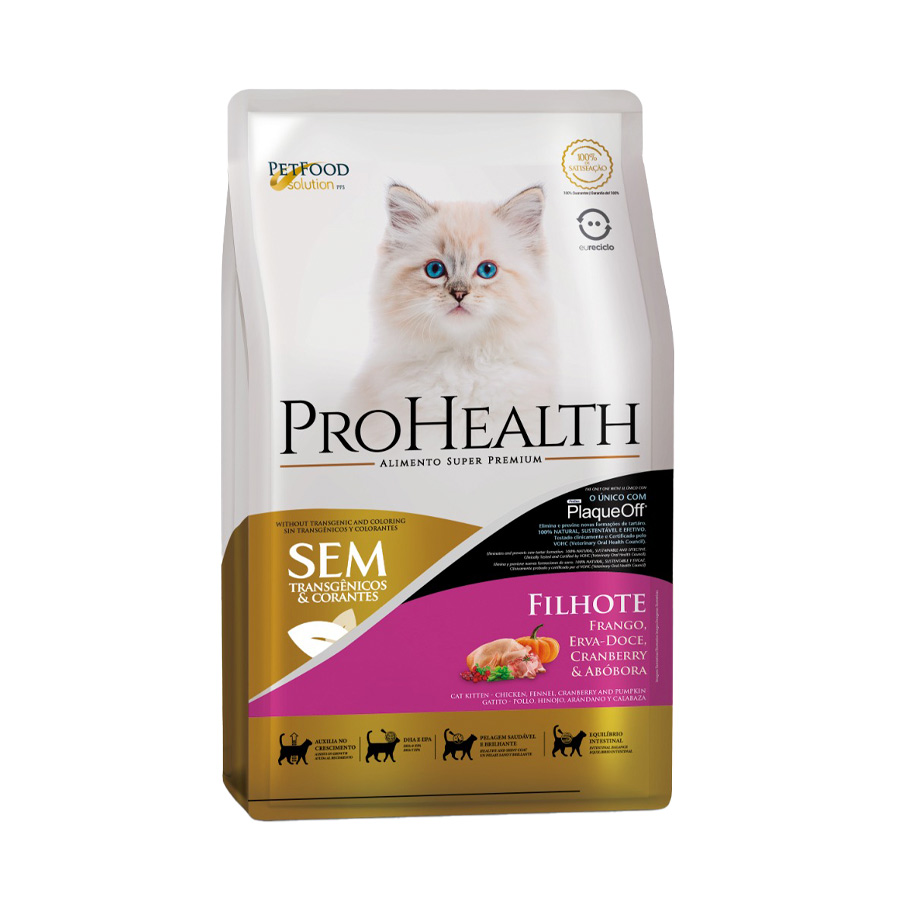 Ração ProHealth para Gatos Filhotes Sabor Frango