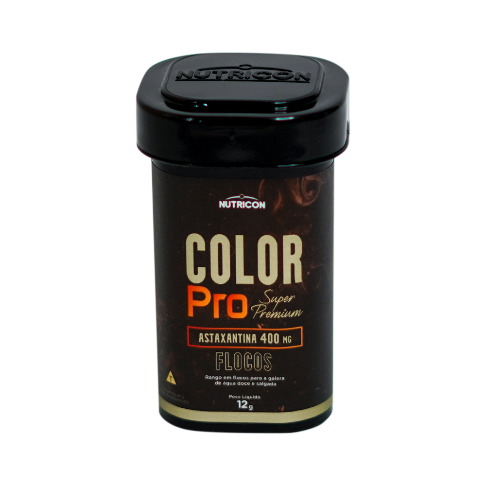 Ração Nutricon Color Pro Flocos para Peixes - 12 g