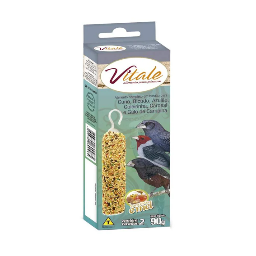 Bastão De Sementes Curió Danreal 90g