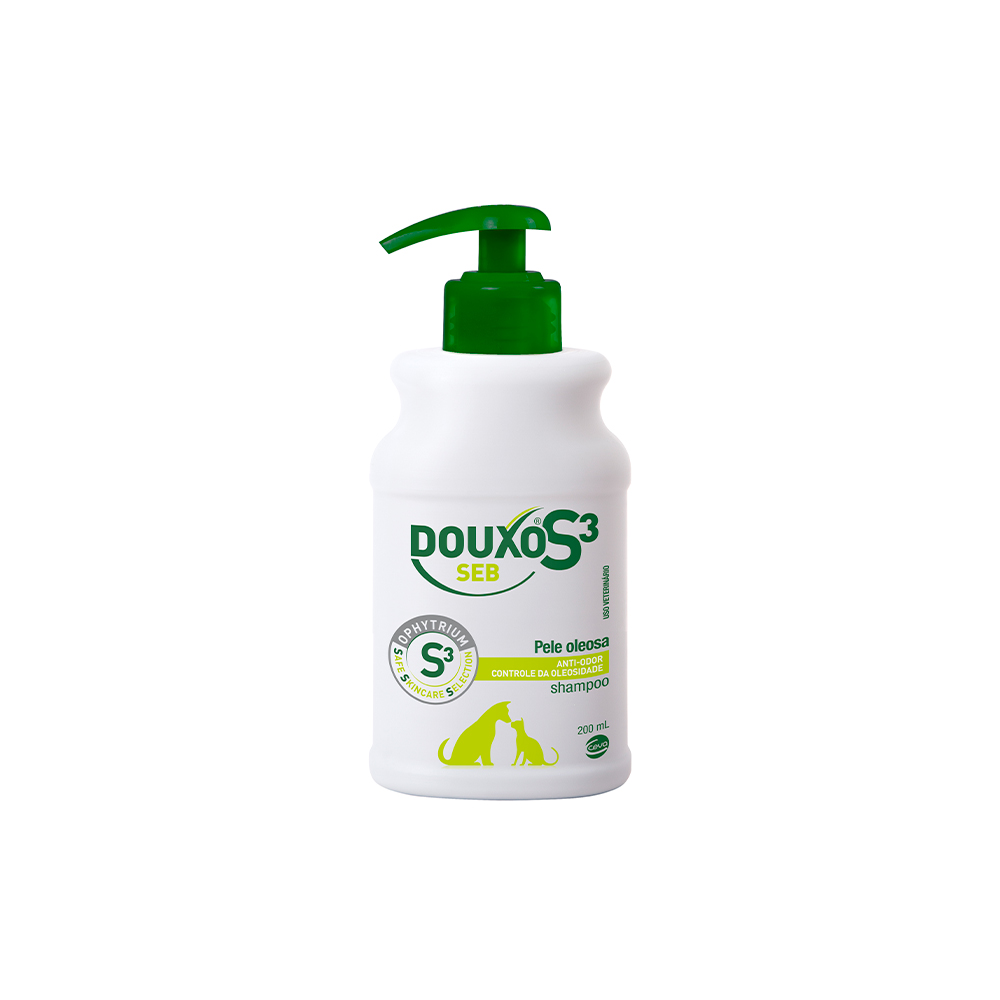 Shampoo Douxo S3 Seb para Cães e Gatos 200ml