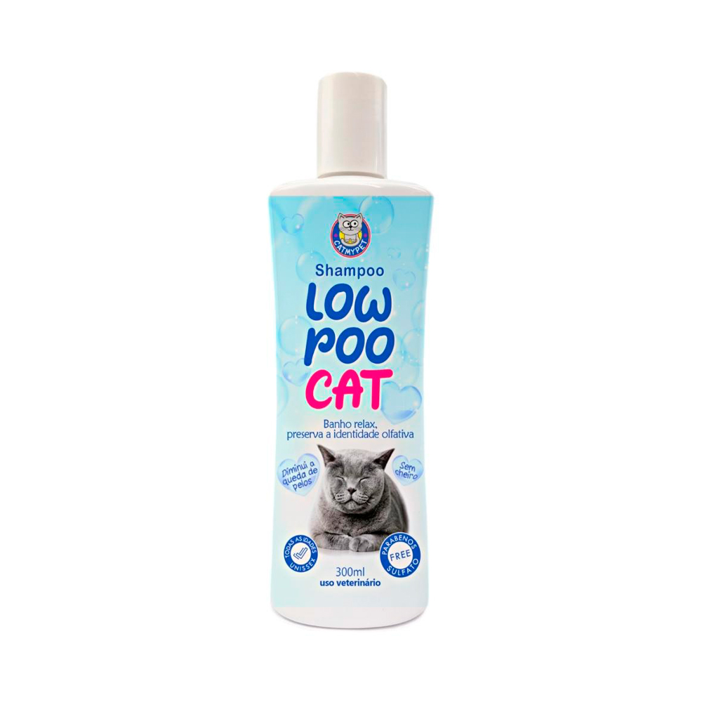 Shampoo CatMyPet Low Poo Cat para Gatos 300ml