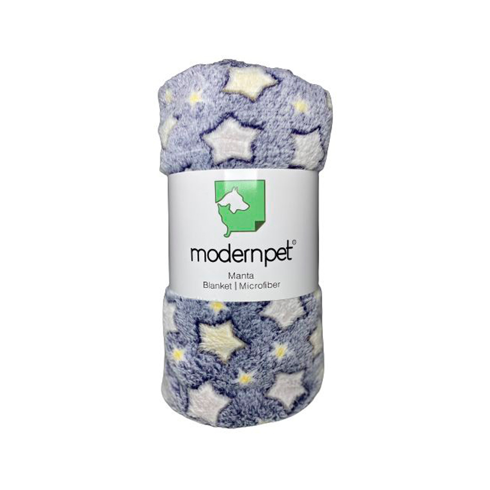 Manta Modernpet Microfibra Estrelinha para Cães