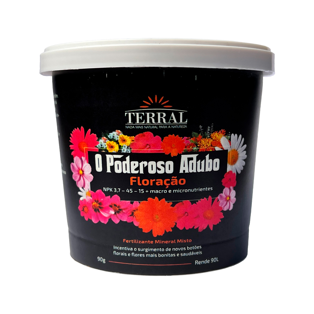 Fertilizante Terral O Poderoso Adubo Floração 90 g