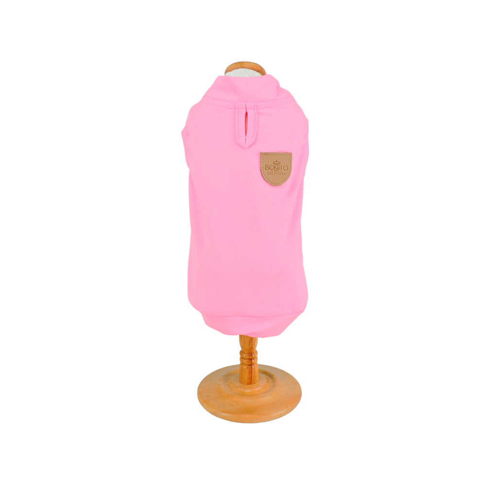 Regata Bonito pra Cachorro Proteção Rosa Neon para Cães