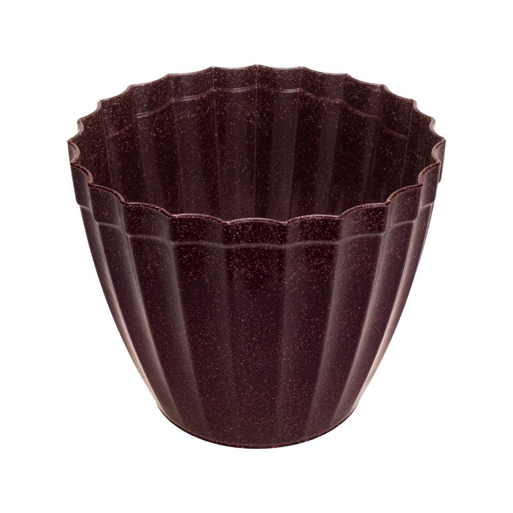 Vaso Evo Plissado Imbuia