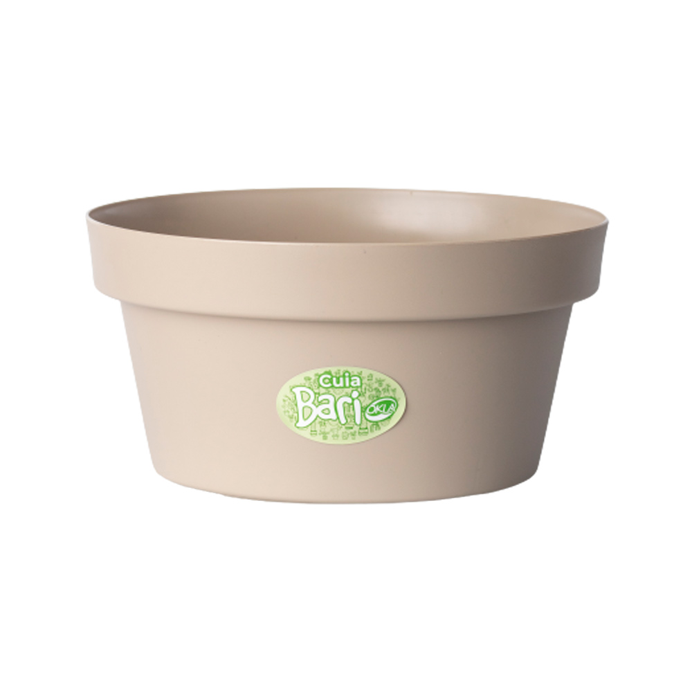 Vaso Cuia Okla Bari Cinza Taupe