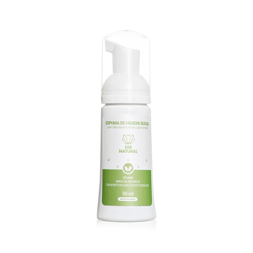 Espuma de Higiene Bucal Ser Natural para Cães 50ml