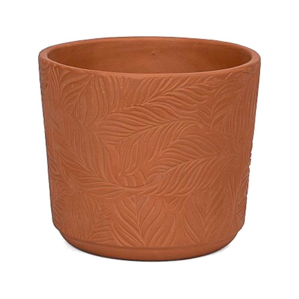 Cachepot Floral Atlanta Cerâmica Folhas Caucaia