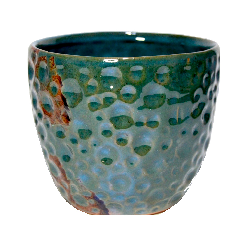 Vaso Floral Atlanta Cerâmica Seleta Verde