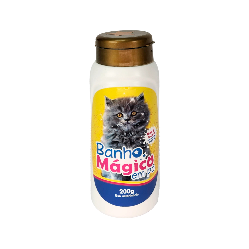 Banho Mágico CatMyPet em Pó para Gatos 200g