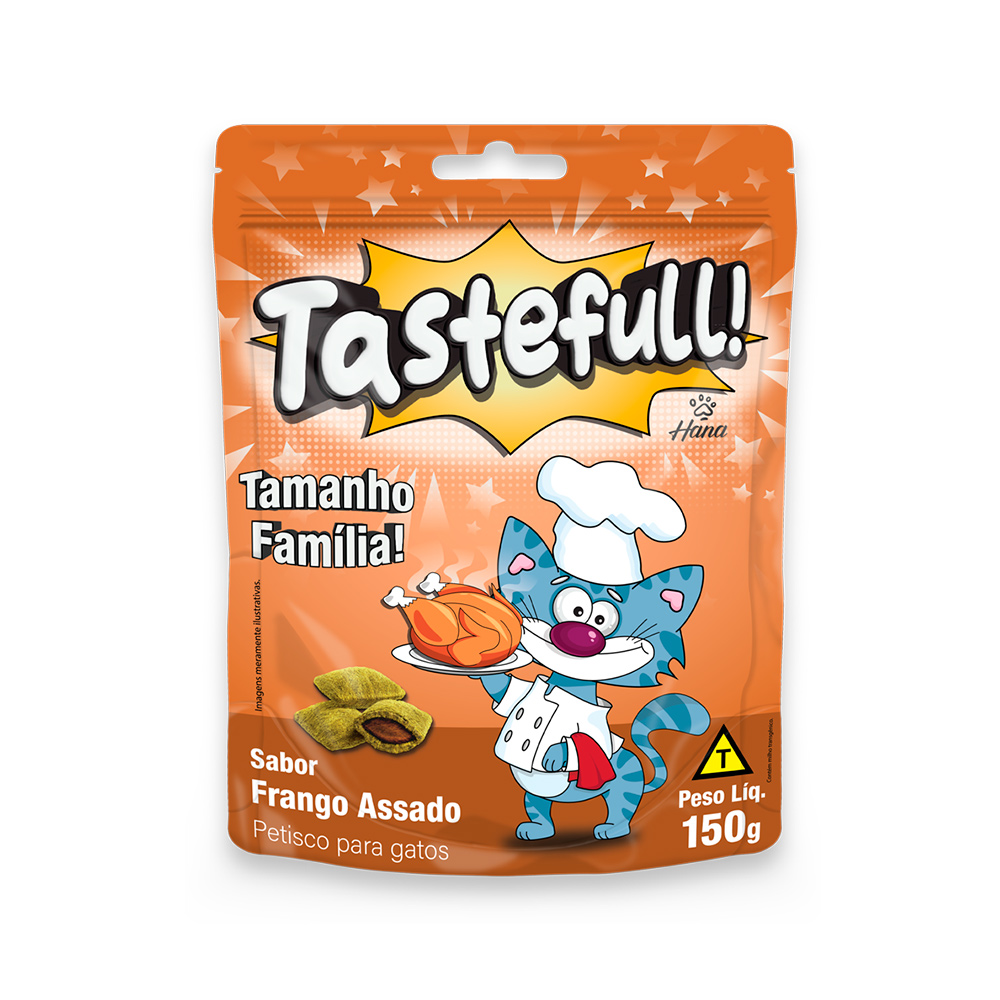 Petisco Hana Tastefull Frango Assado para Gatos Adultos