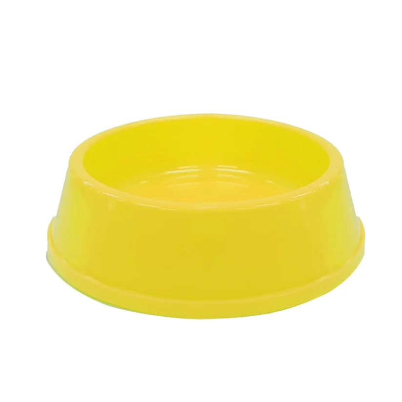 Comedouro Gatos Pet Toys Amarelo Neon 160ml