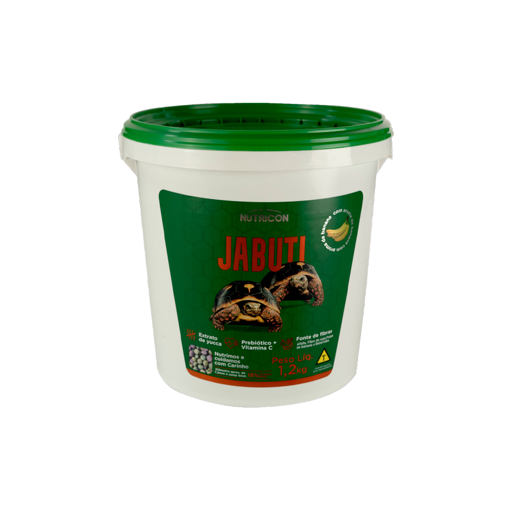Ração Nutricon Jabuti 1,2 kg