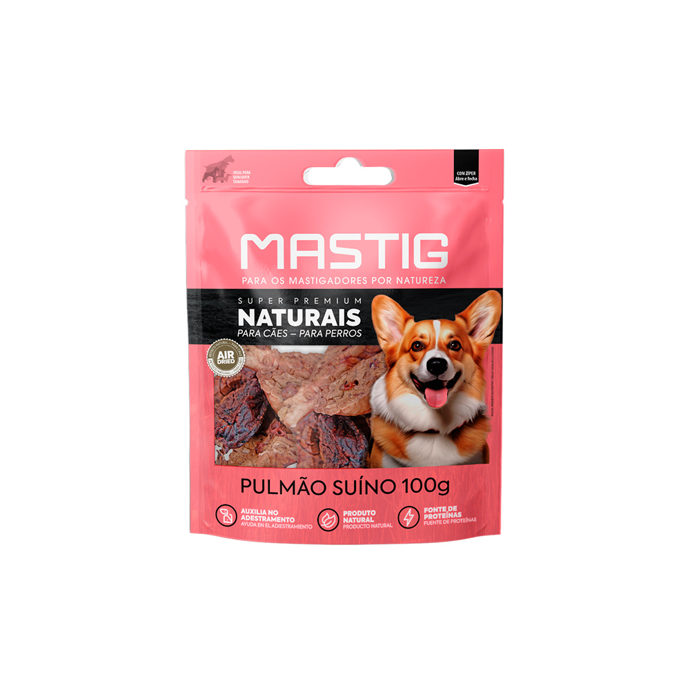 Osso Mastig Super Premium Panceta Suína para Cães 100 g