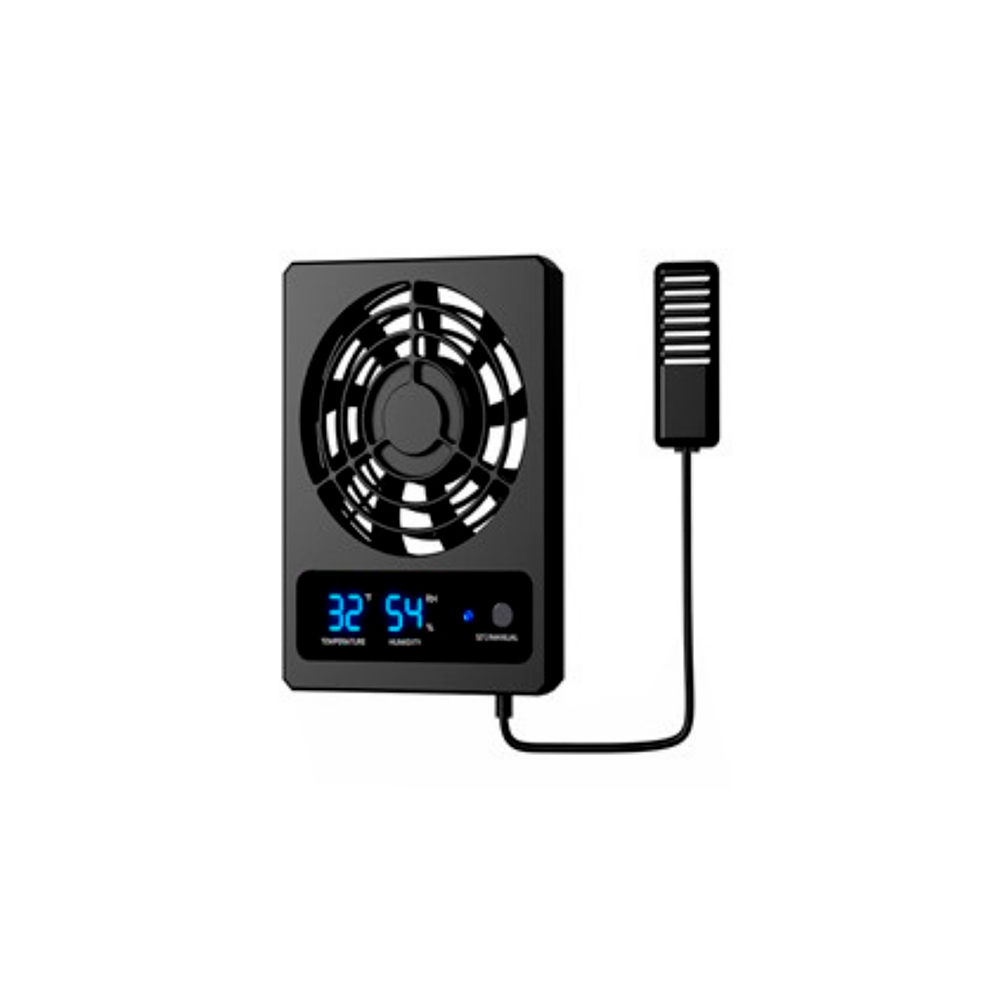 Sensor Monoypet Temperatura e Umidade NFF-102 Preto para Terrário
