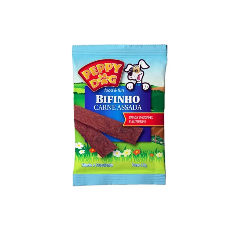 Bifinho Peppy Dog Carne Assada 60g