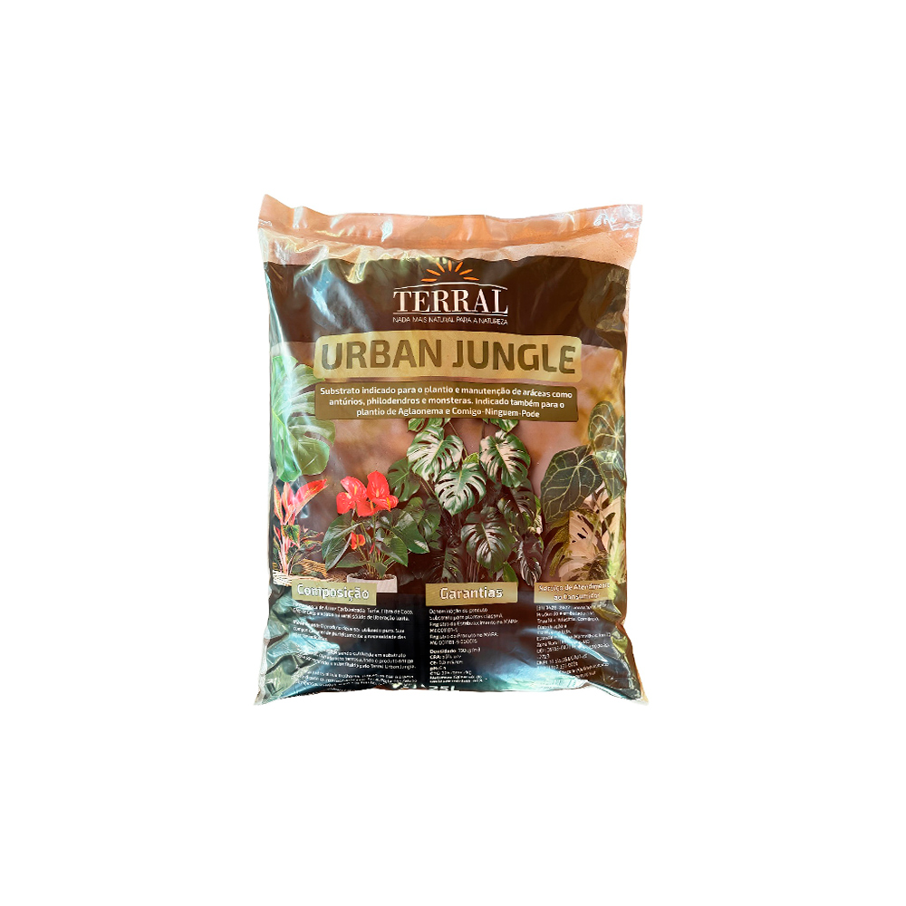 Substrato Terral Urban Jungle 25L
