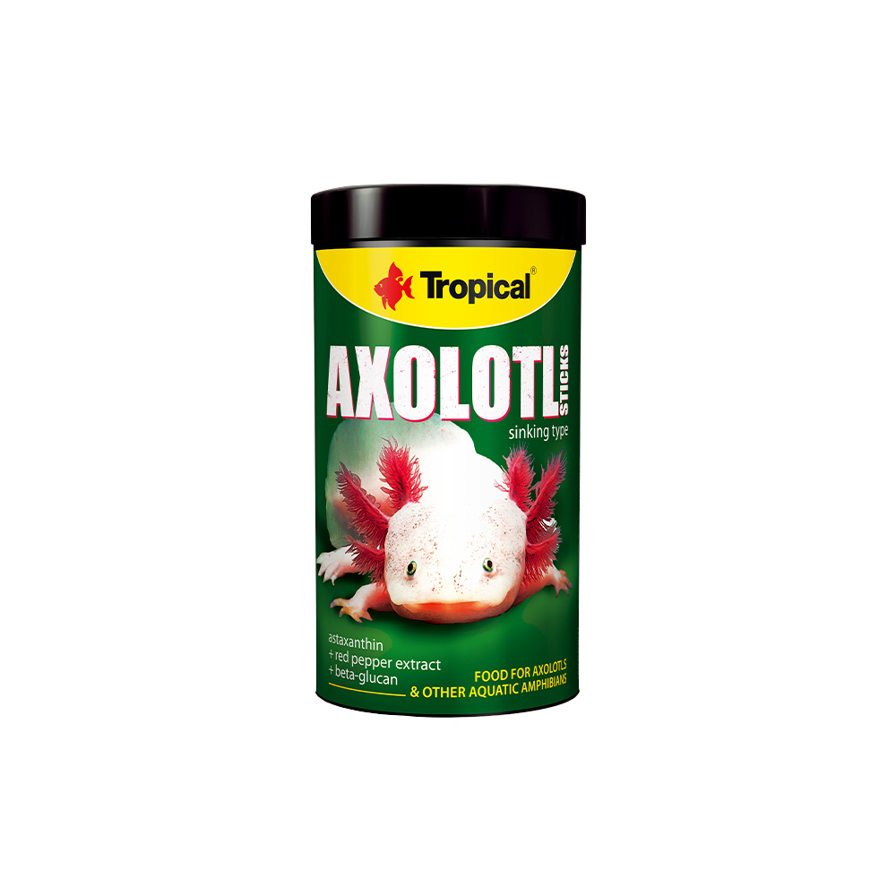 Ração Tropical Axolotl Stics para Axolotes 135g