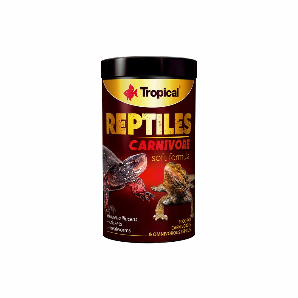 Ração Tropical Carnivore Soft para Répteis - 65g