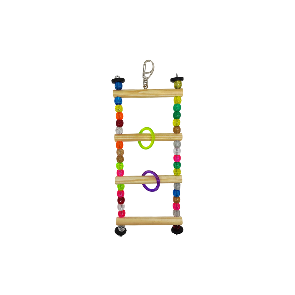 Brinquedo Animalissimo Escada com Miçangas para Calopsita