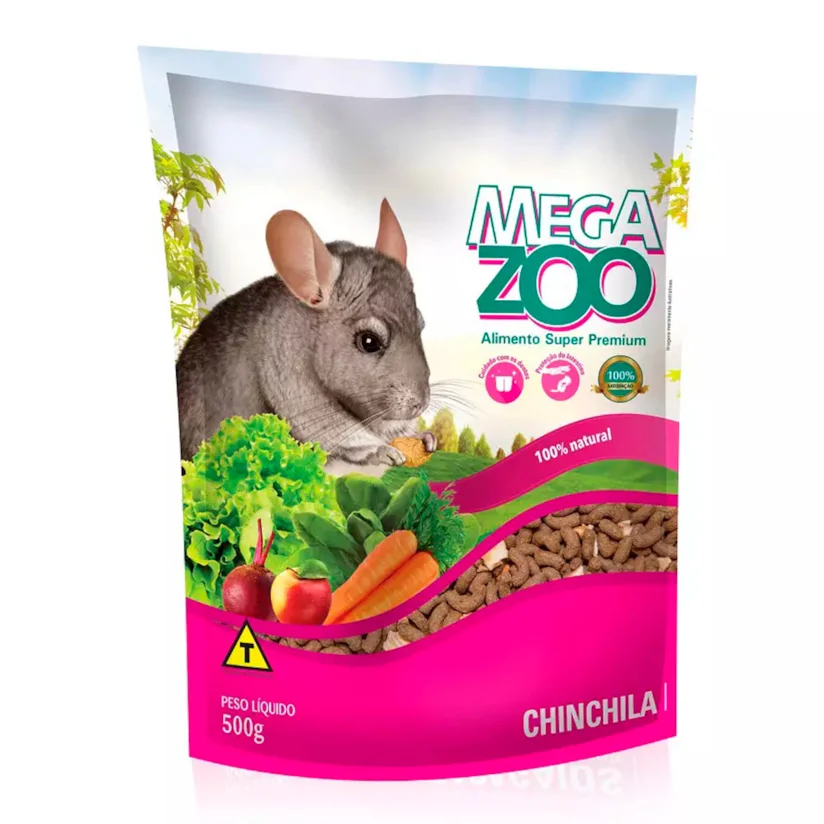 Ração para Chinchila Megazoo 500g