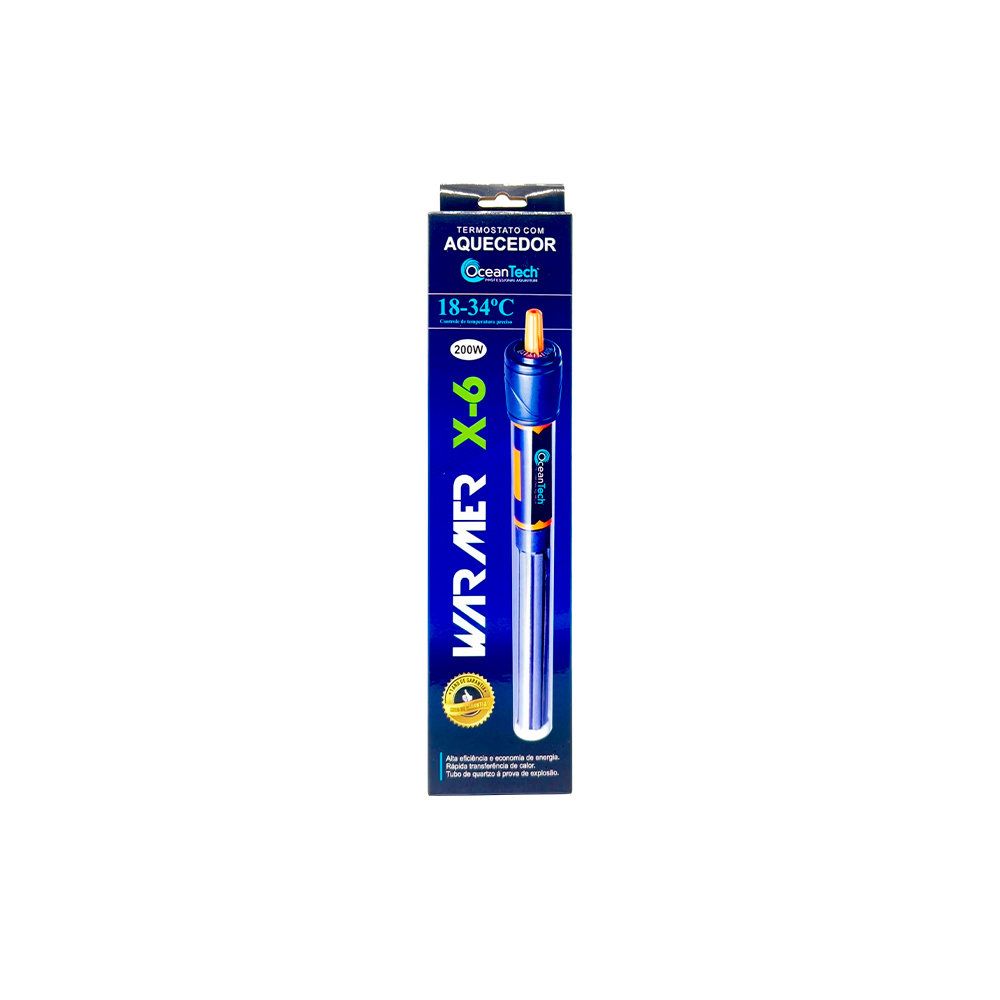Termostato X-6 Oceantech 200W com Aquecedor 110 V