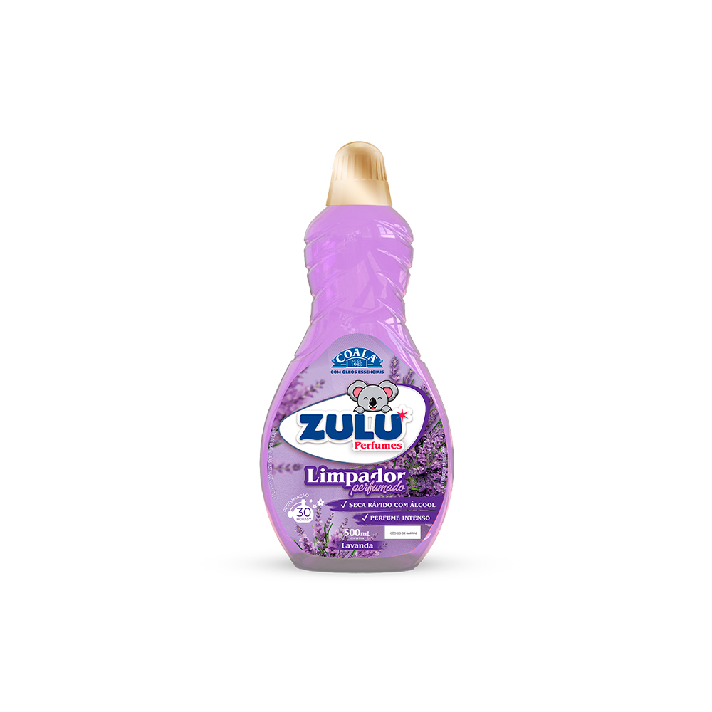 Limpador Perfumado Zulu Coala Lavanda 500 ml