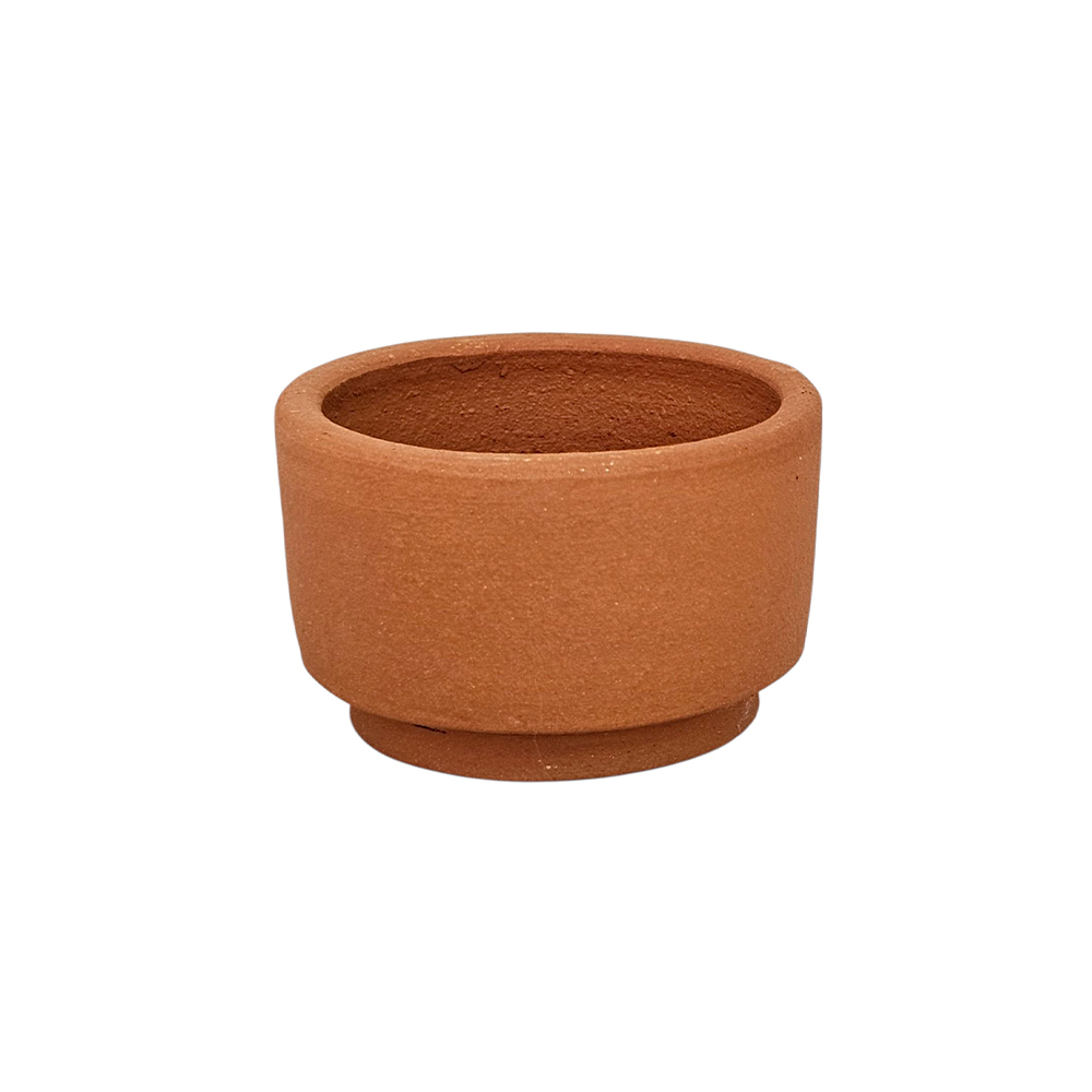 Comedouro Boa Nova TerraCota Cilindrico Alto para Roedores